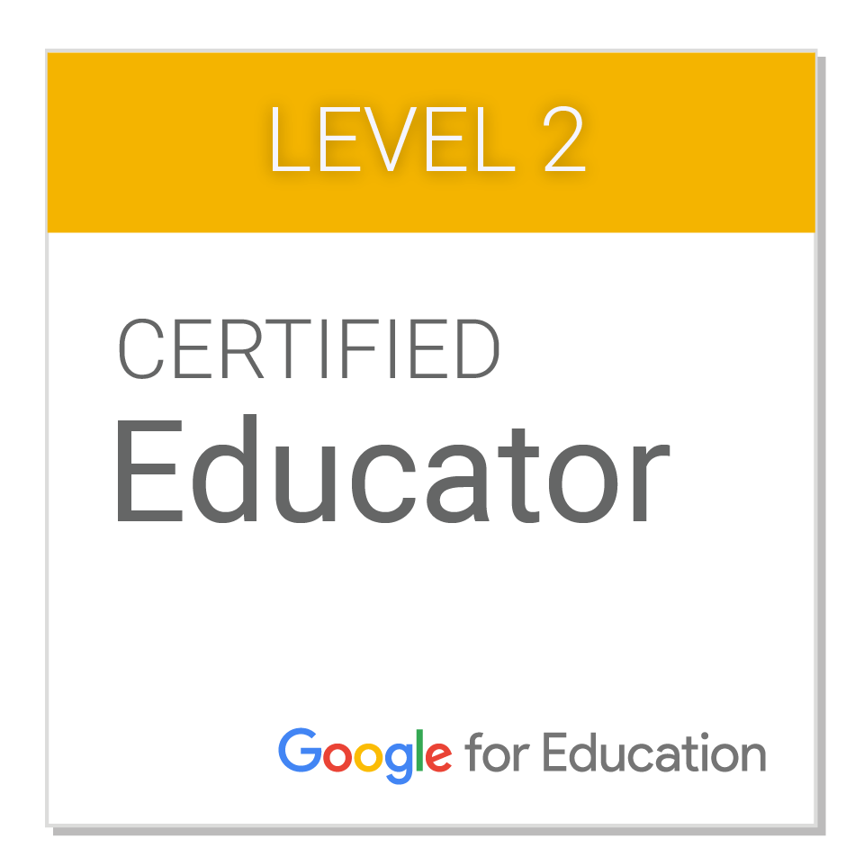 Google Certified Educator Level 2